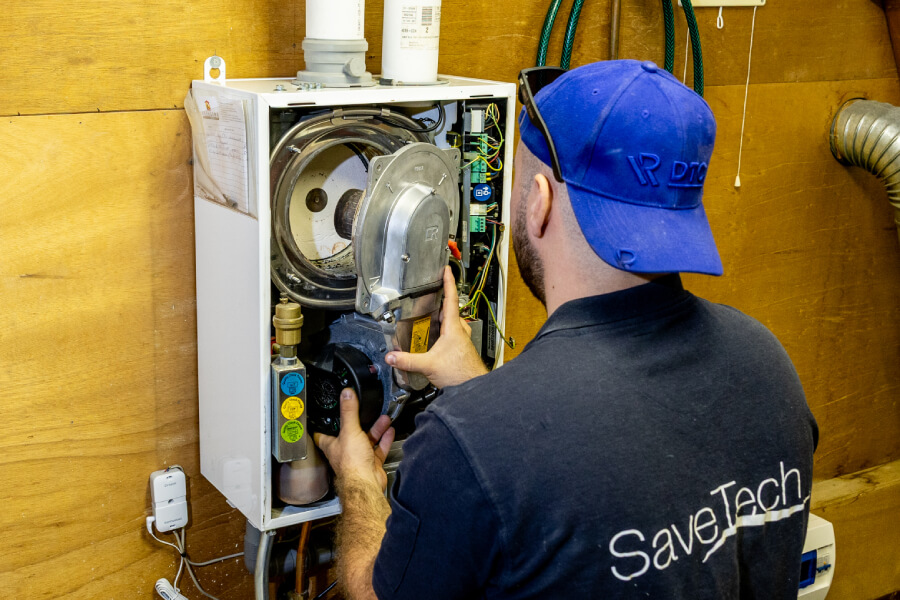 SaveTech verwarming